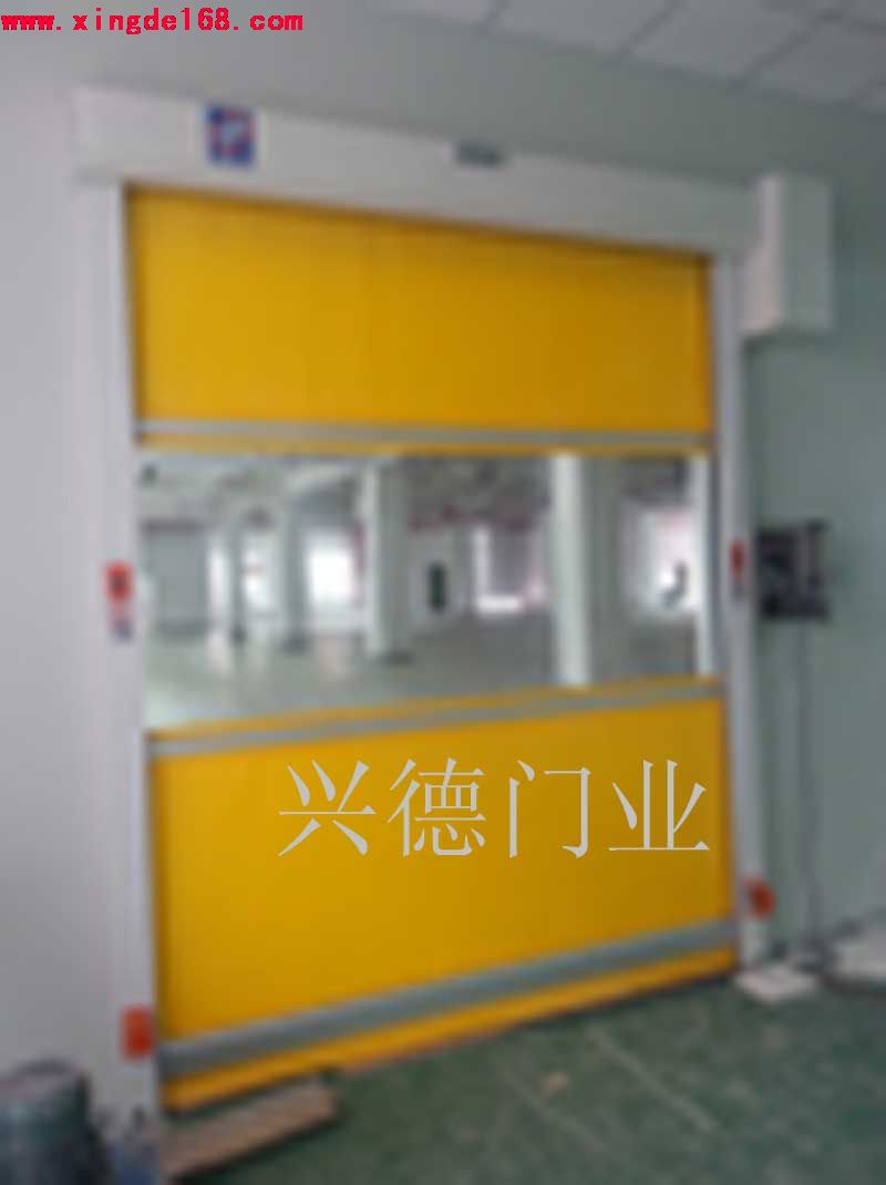 快速門要想安裝，調式好，快速門廠家興德門業