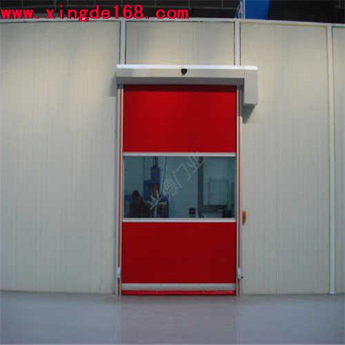 工業快速門多次運行后,為什么限位整體下移呢?