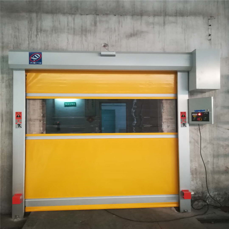 快速卷簾門為什么需要減速器？不是越快越好？